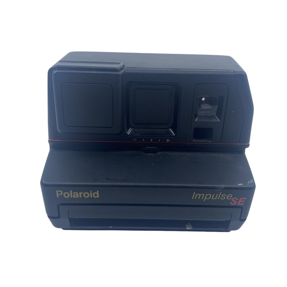 Vintage Polaroid Impulse SE Instant Film Camera As Is Untested Parts Repair
